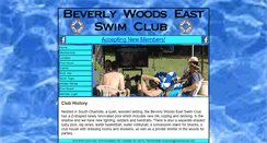 Desktop Screenshot of bweswimclub.com